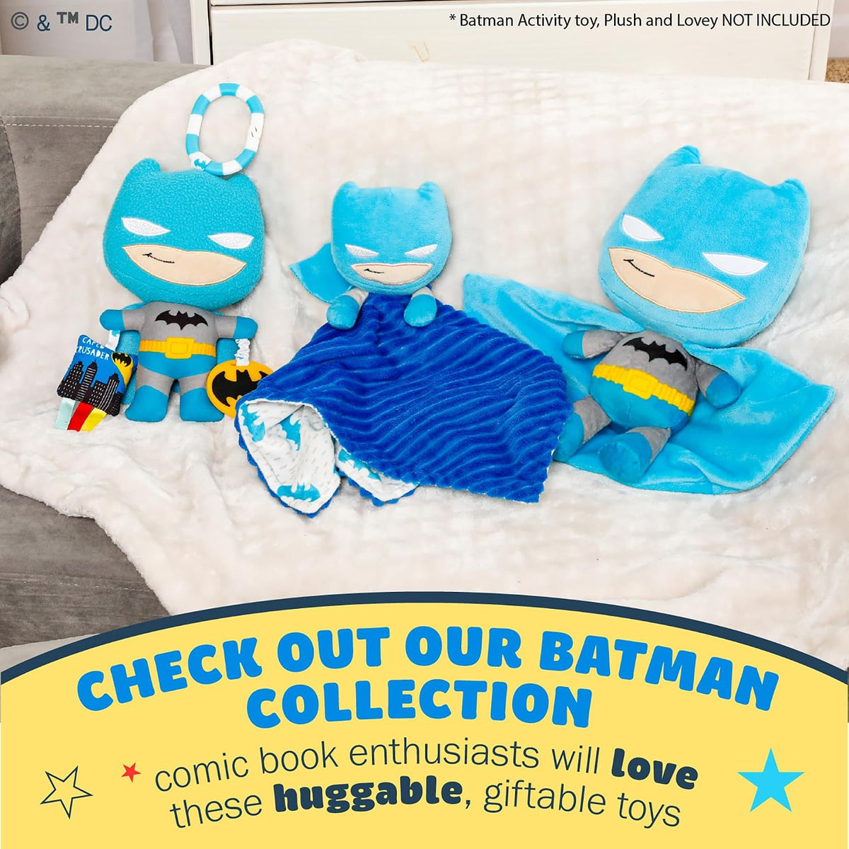 Kids Preferred DC Batman - Peluche de frijoles en el cuerpo y pies...