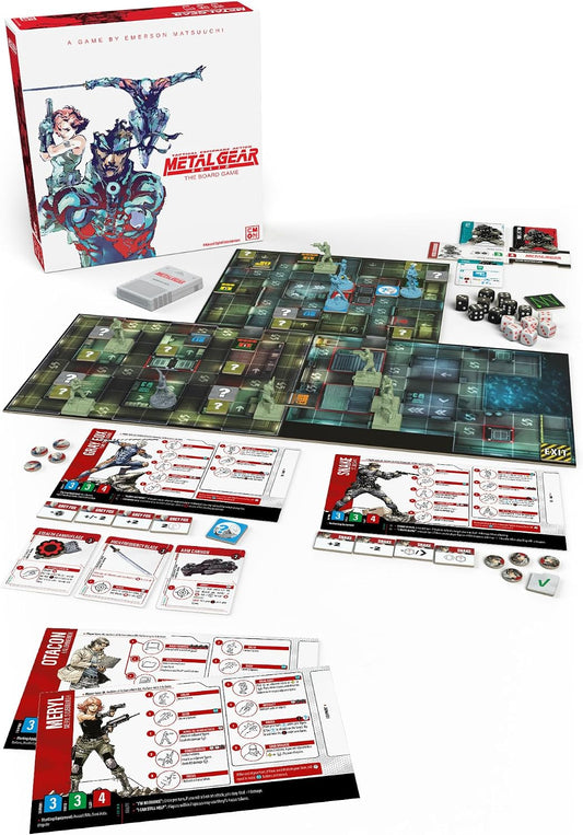 Metal Gear Solid El juego de mesa | Juego de estrategia, campaña de...