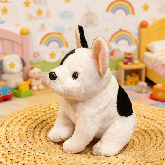 YUKOUQIAN Bulldog francés de peluche de 8 pulgadas para niñas y niñ...