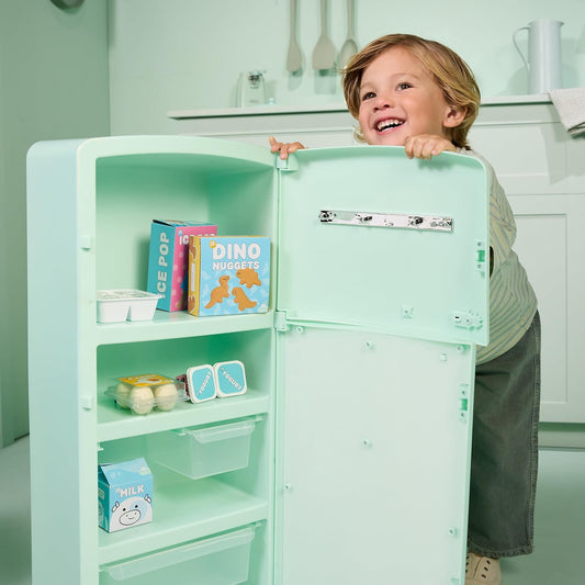 Little Tikes Sweet Spaces - Refrigerador modular de cocina, espuma...