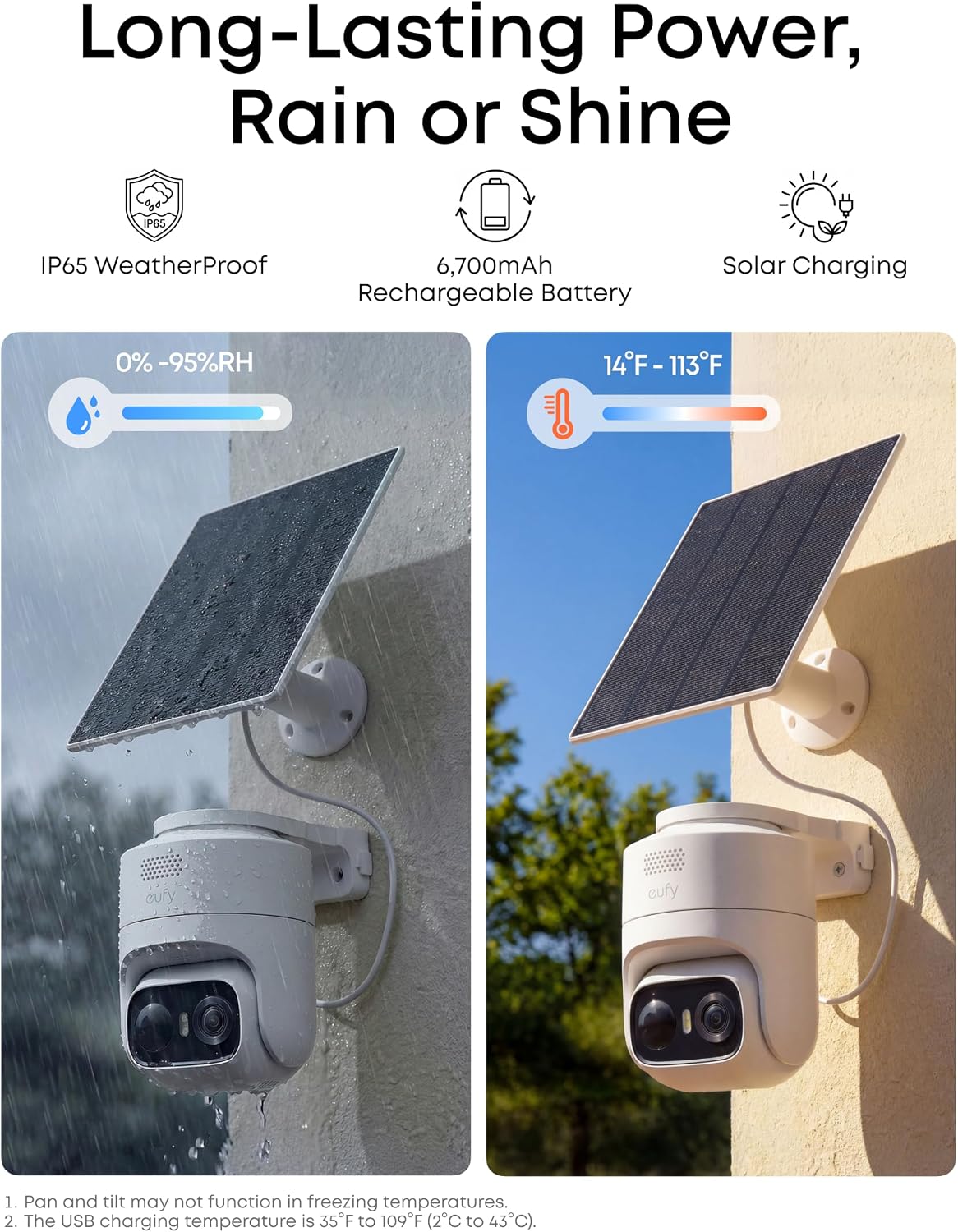 eufy Security eufyCam C37, cámaras de seguridad inalámbricas para e...