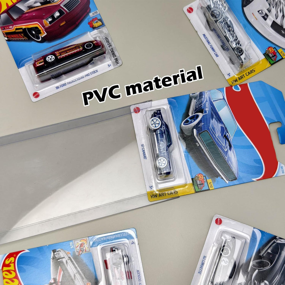 Paquete de 12 Estuches de Exhibición Transparentes para Autos de Mo...
