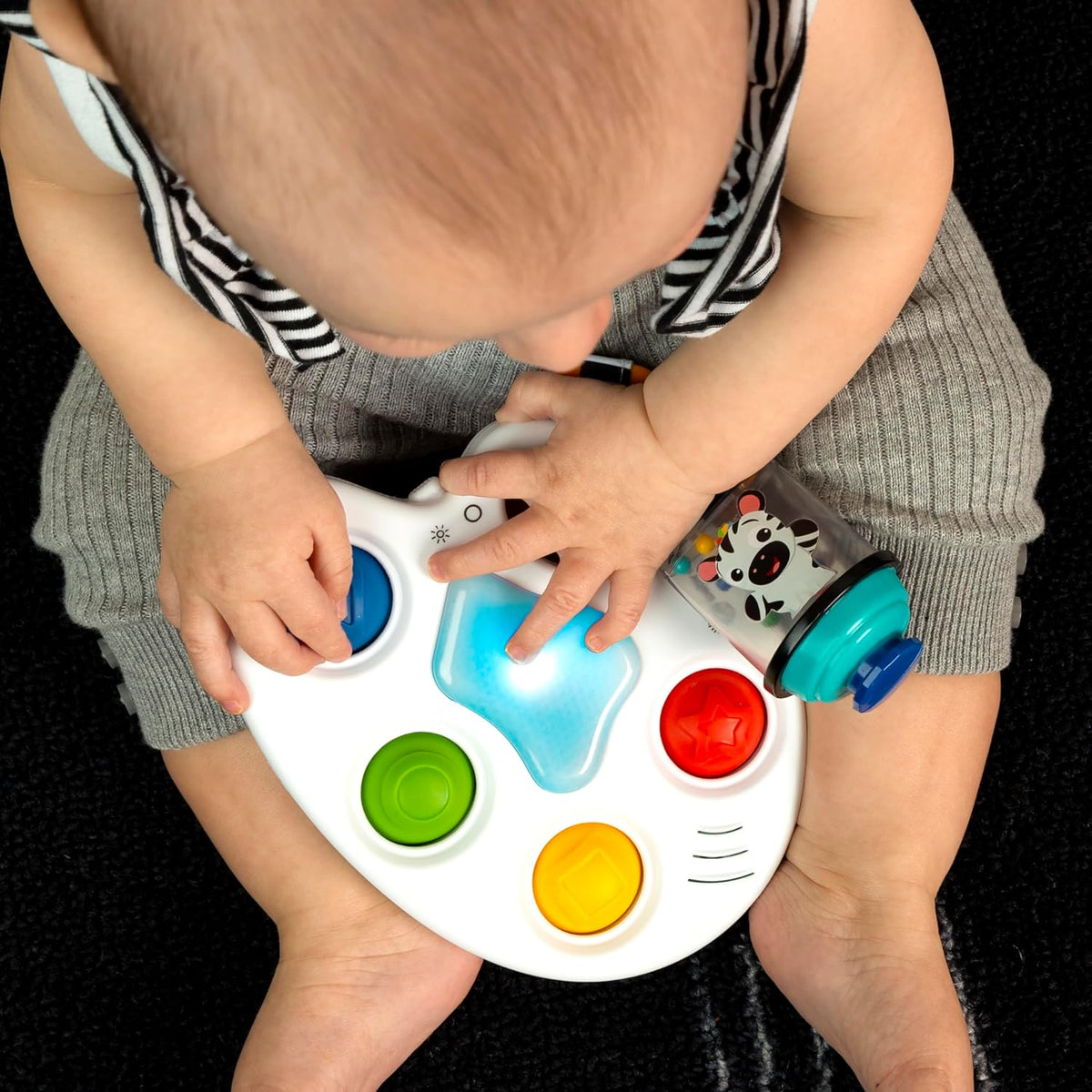 Baby Einstein Juguete Sensorial Fidget Popper con Paleta de Colores...