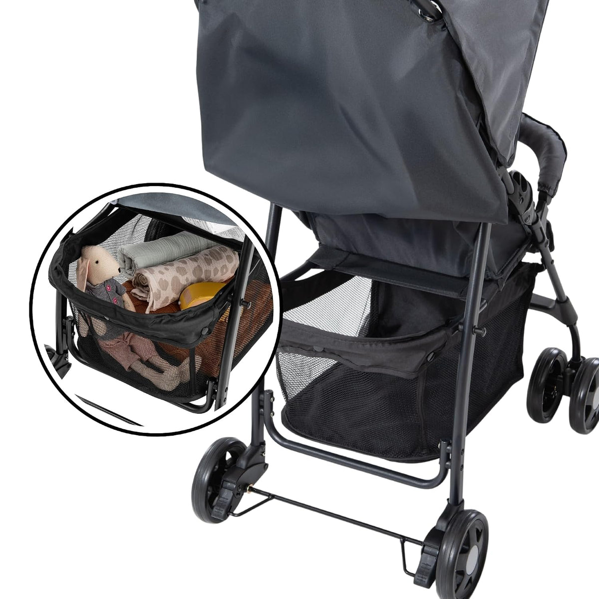 hauck Cochecito de viaje ligero y compacto plegable para bebé\/niño...
