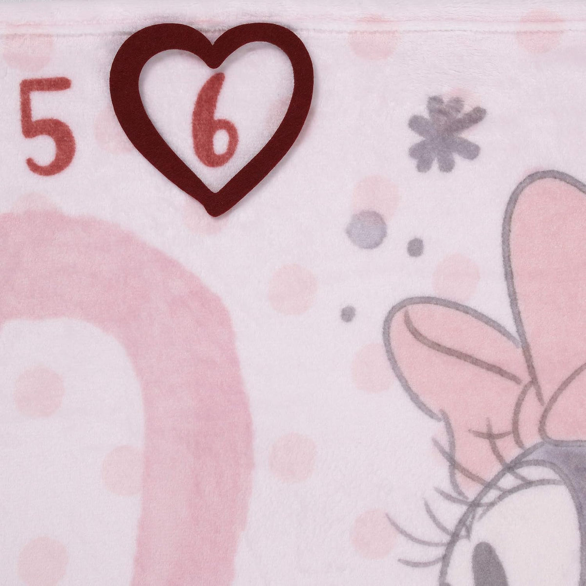 Disney Minnie Mouse - Manta de bebé súper suave de color rosa, rosa...