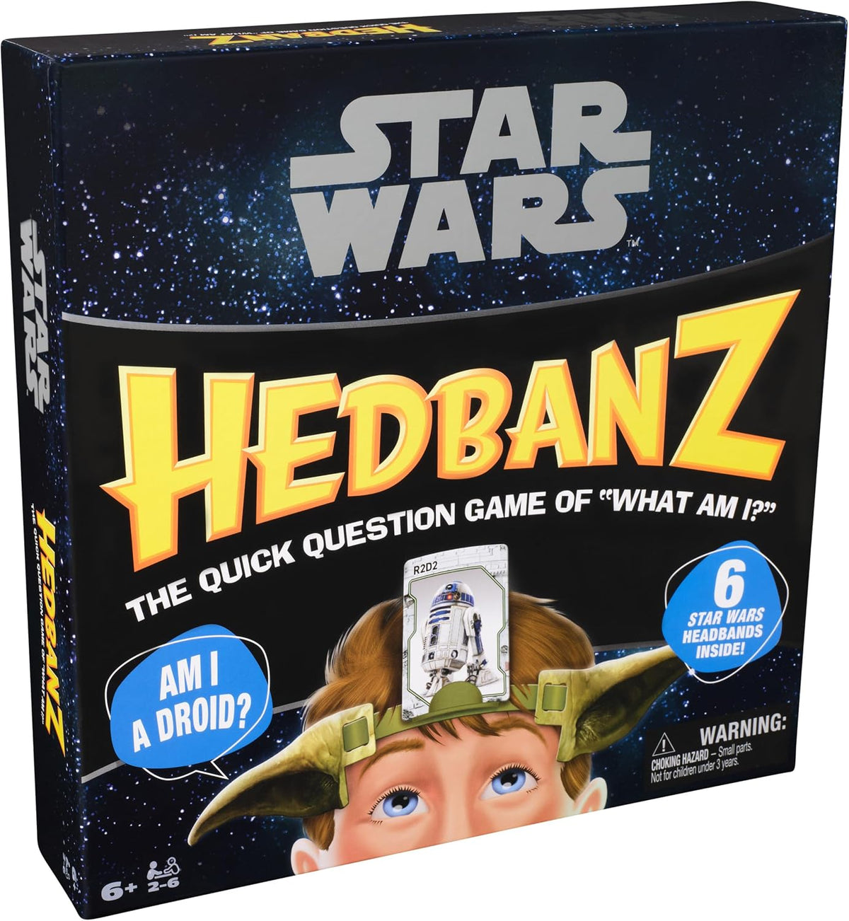 Spin Master Games Star Wars Hedbanz - Juego de mesa para familias |...