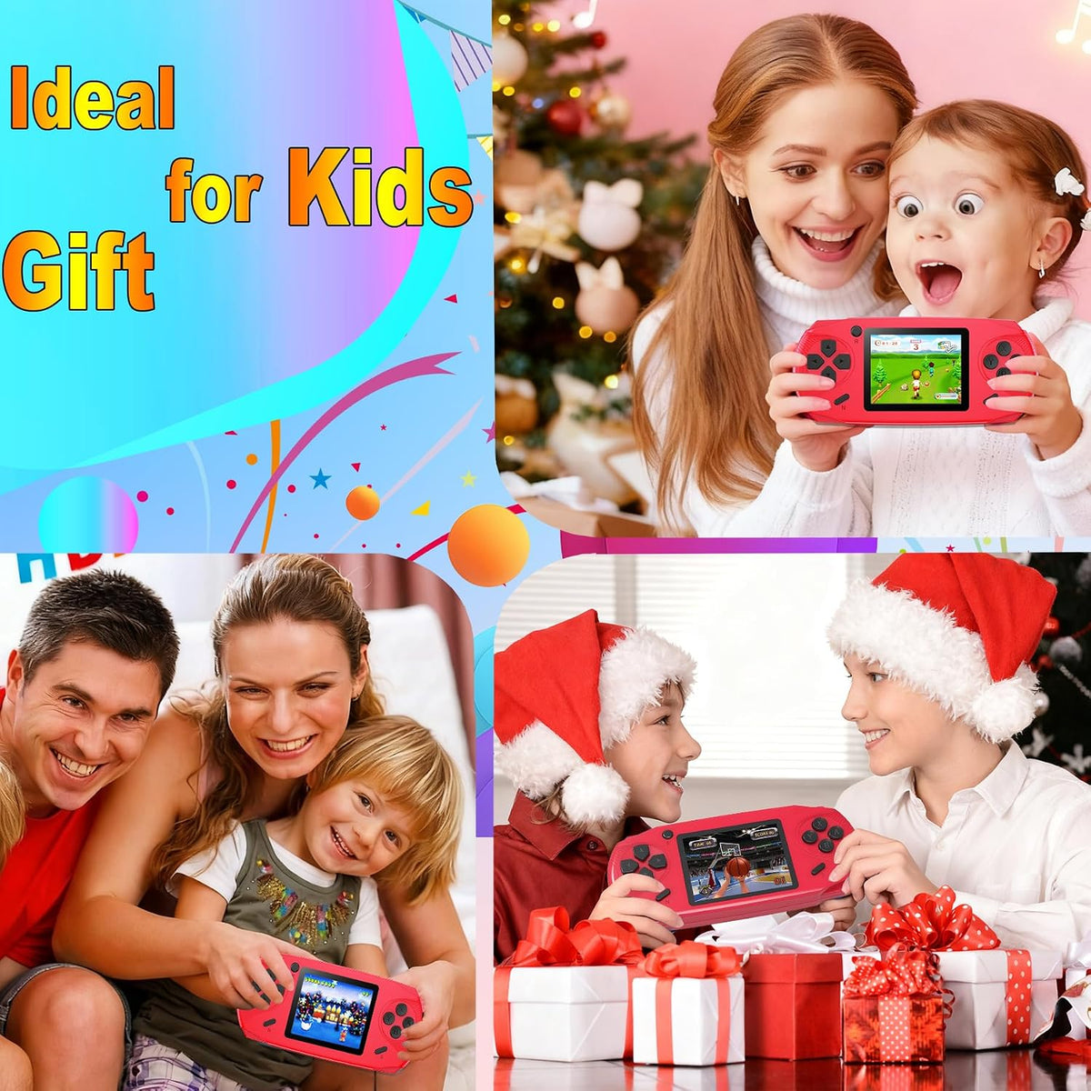 Beijue - Juegos de consola de mano de 16 bits para niños y adultos,...
