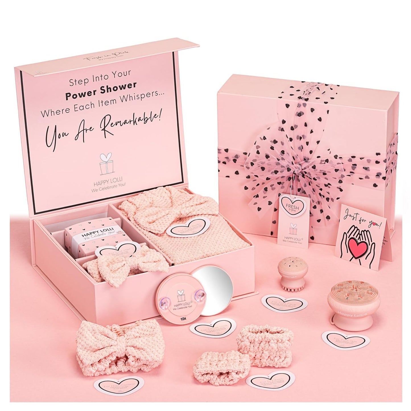 Happy Lolli Power Shower Gift Set \u2013 Juego de Regalo \u2013 Acc...