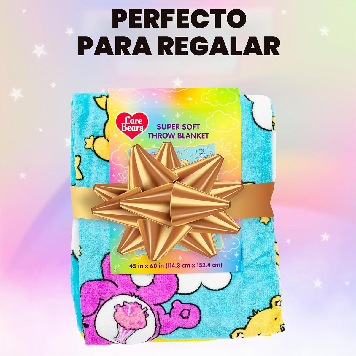 Silver Buffalo Care Bears con Bedtime, Funshine, Share y Love-A-Lot...