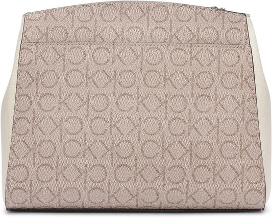 Calvin Klein Bolso bandolera Hadley con tres compartimentos para mujer