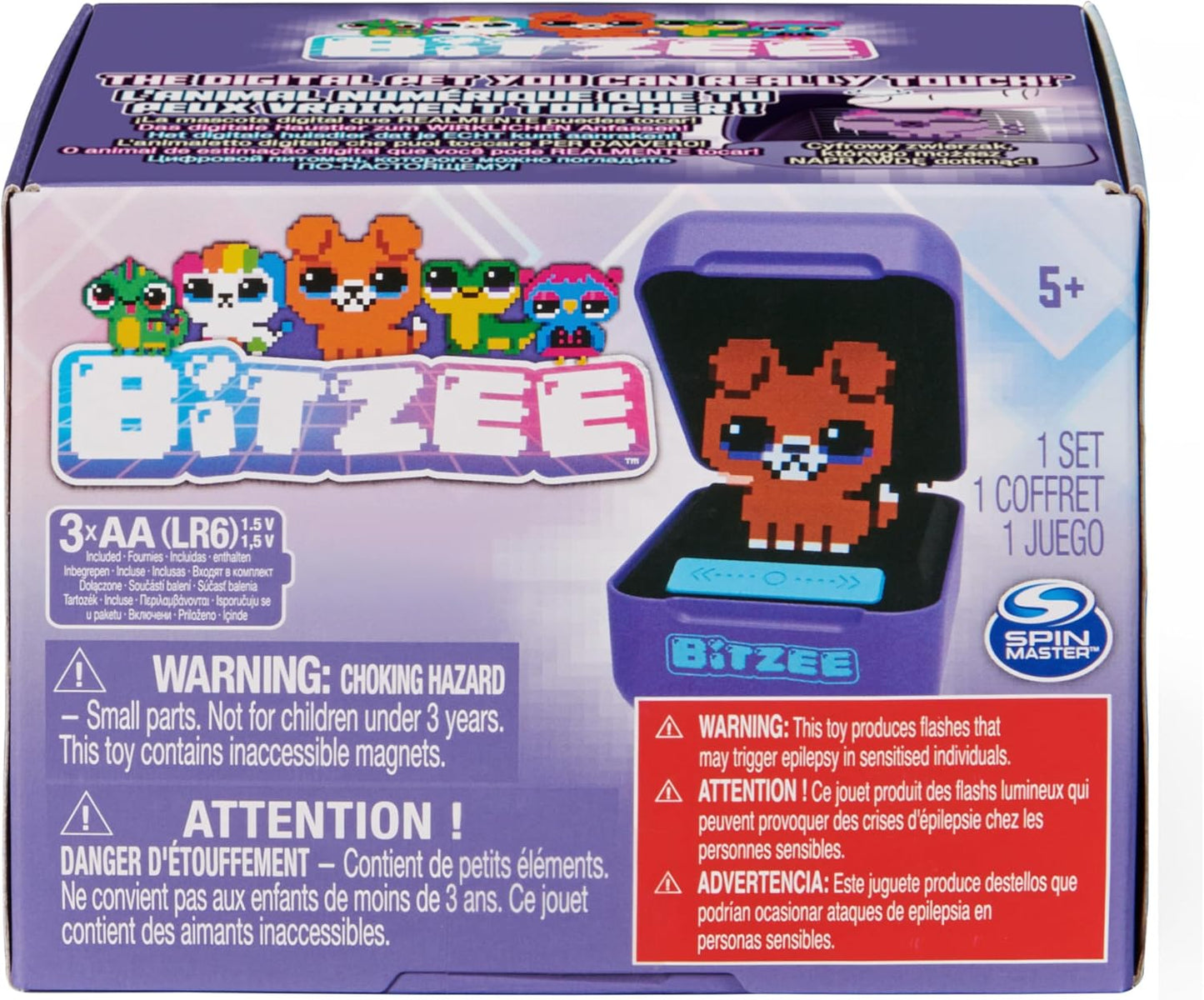 Juguete interactivo Bitzee y mascota digital, a partir de 5 años