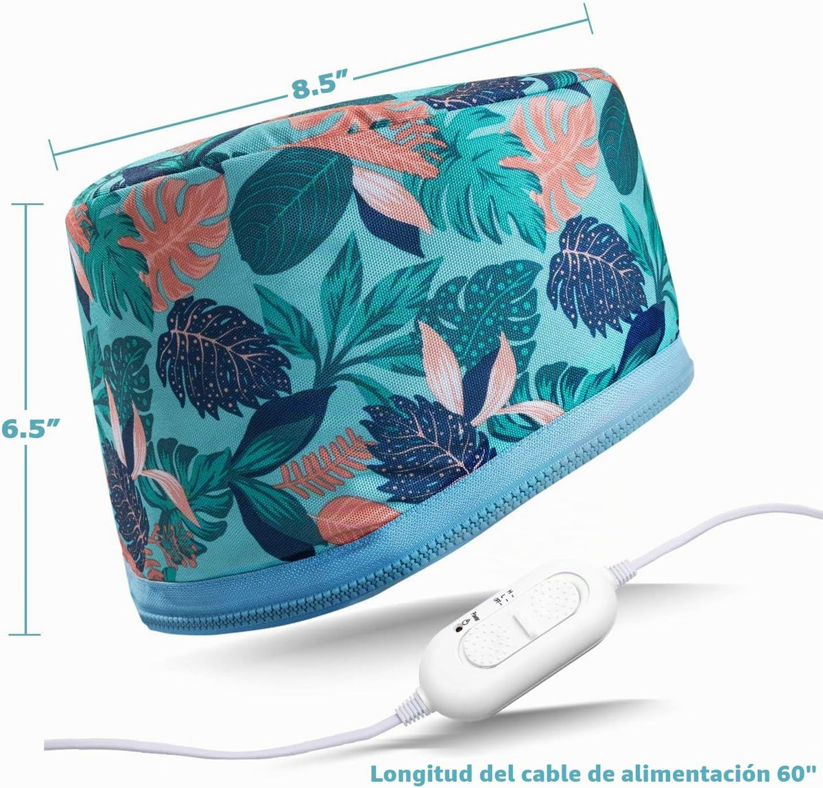 VICARKO Vaporizador térmico para el cabello, con tapa térmica Cable...