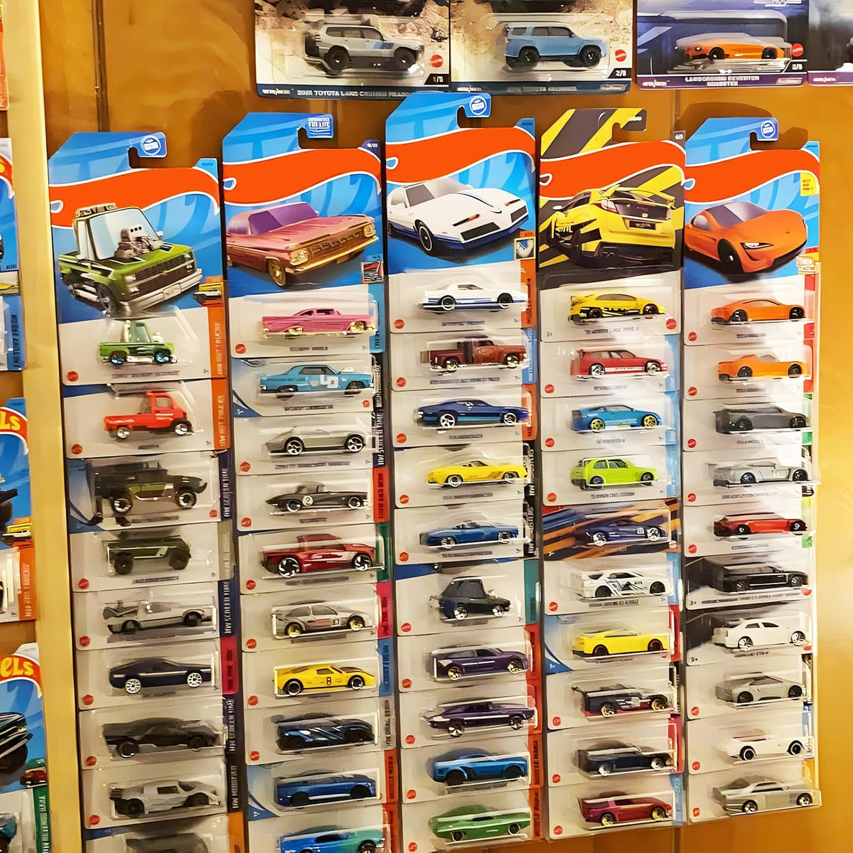 Vitrina de 10 piezas para autos modelo empaquetados para Hot Wheels...