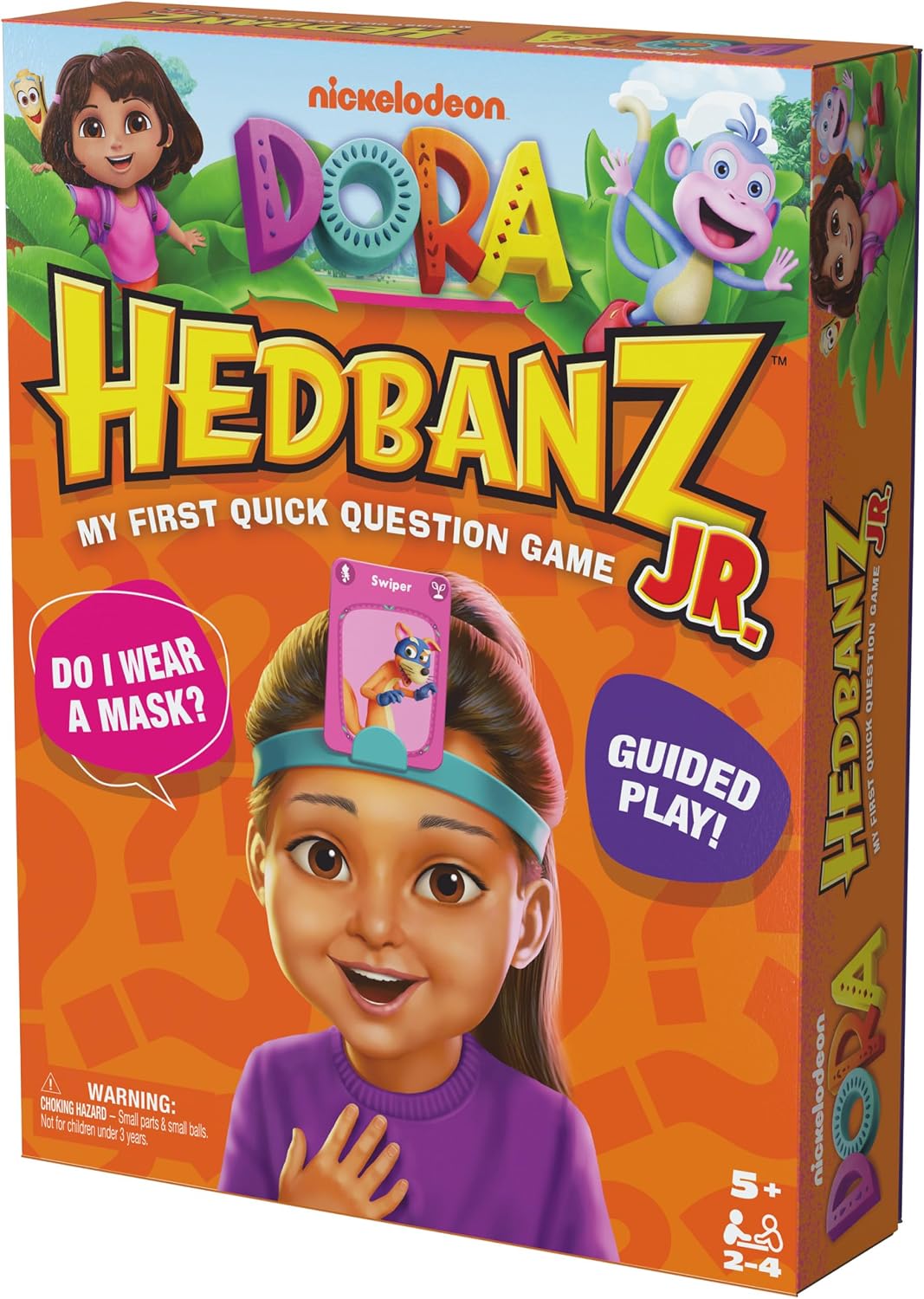 Spin Master Games Dora the Explorer Hedbanz Jr. Juego de mesa para...