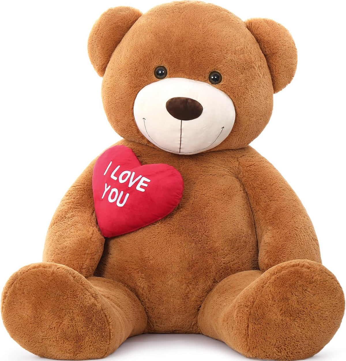MaoGoLan Oso de Peluche Gigante de 6 Pies - Corazón Rojo "Te Am...