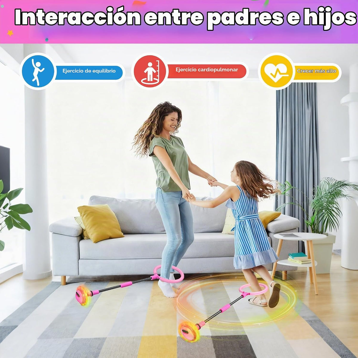 voopark Skip Ball para niños \u2013 Pantalla LED Skip It Toy con mo...