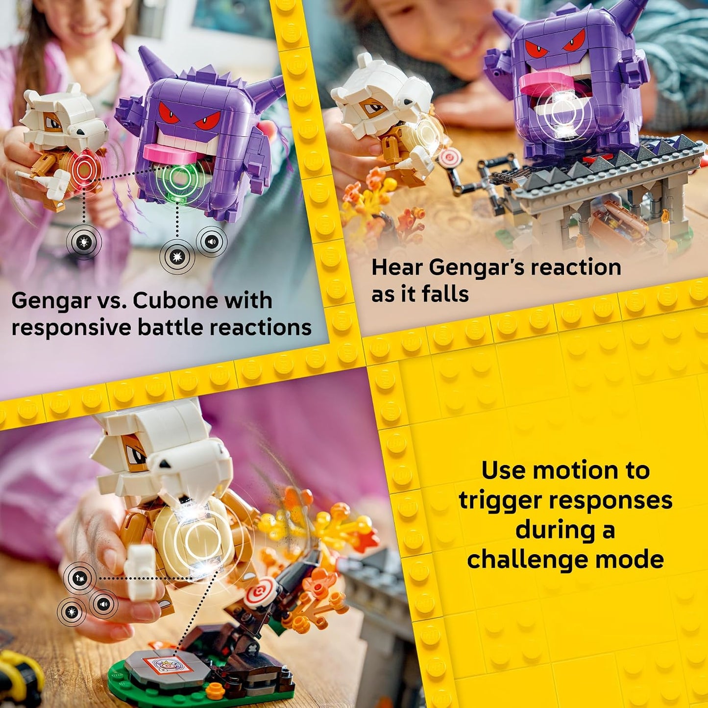 LEGO Pokémon SMART Play: Cubone and Gengar's Spooky Showdown -...