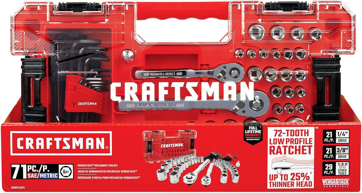 CRAFTSMAN - Juego de herramientas mecánicas Versastack, mando de 1\...