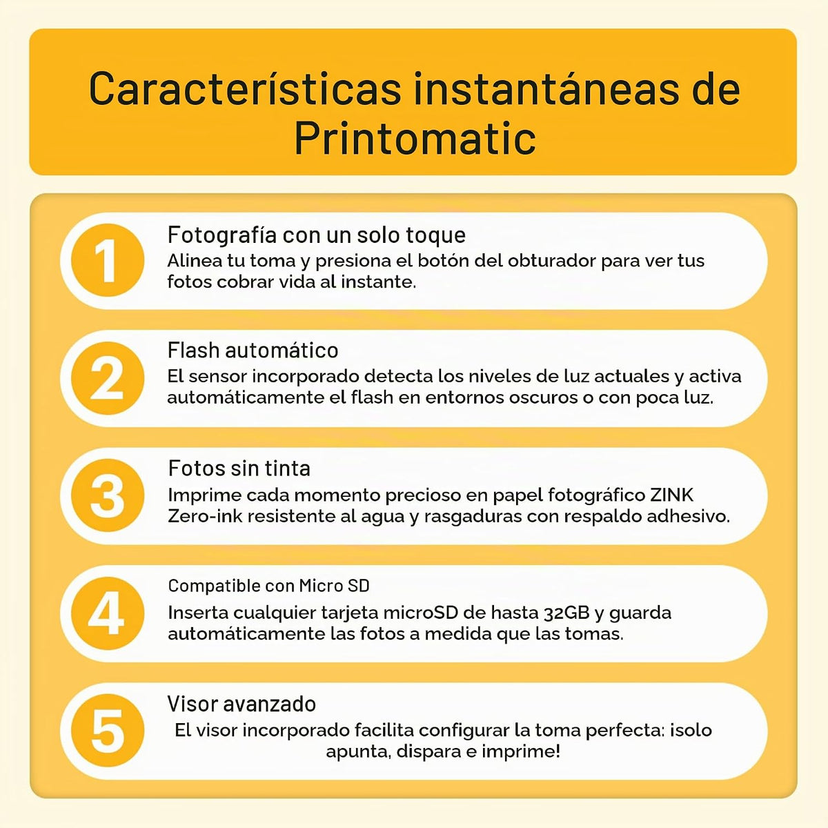 KODAK Printomatic - Cámara digital de impresión instantánea a todo...