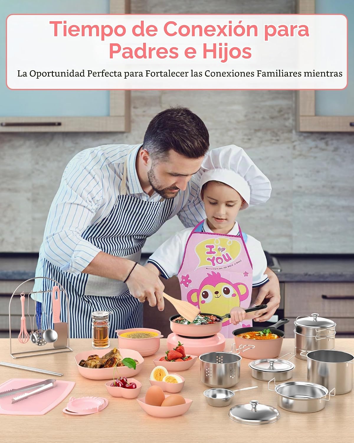 Gotoofun Juego de cocina real para niños de 8 a 12 años, mini herra...