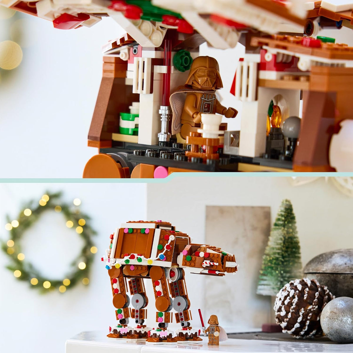 LEGO Star Wars Caminante AT-AT de Pan de Jengibre, Set de Construcc...
