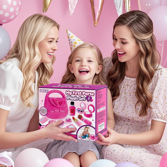 Golray Bolso de Peluche para Niñas Pequeñas Juguete de Juego de Sim...