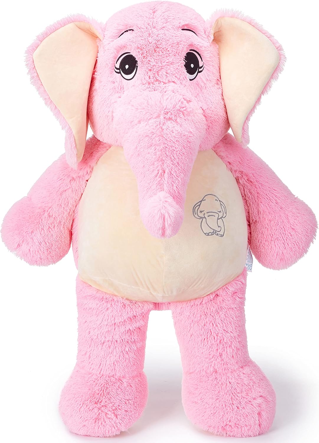 IKASA Juguete de peluche de elefante gigante, 39 pulgadas, juguetes...