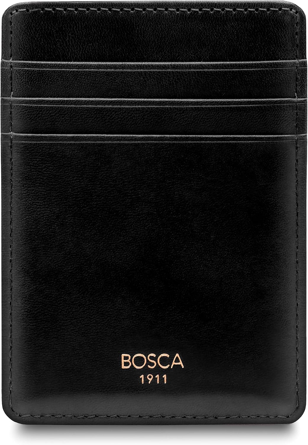 Bosca Cartera con bolsillo frontal para hombre en piel vieja - RFID