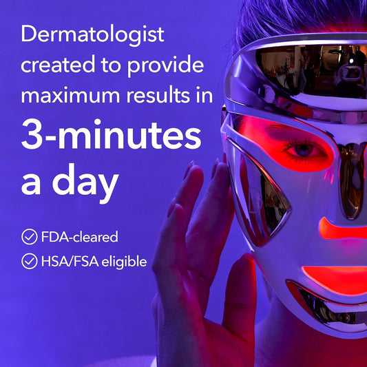 Dr. Dennis Gross DRx SpectraLite FaceWare Pro - Máscara facial LED...