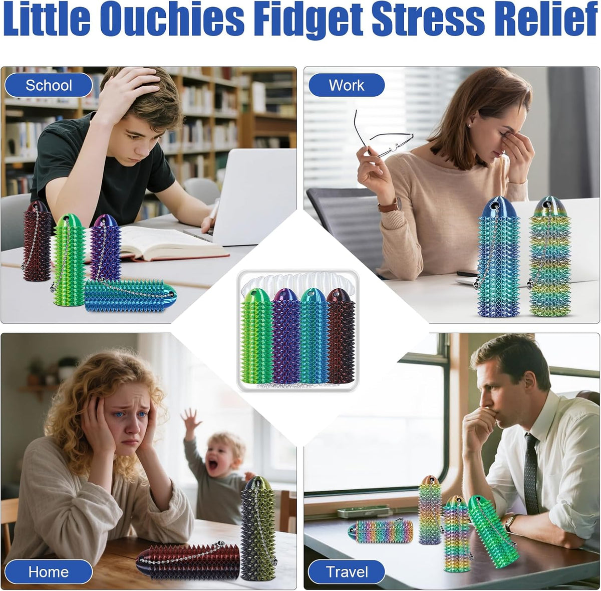 Little Ouchies Pain Fidget - Herramienta de Estimulación Portátil p...