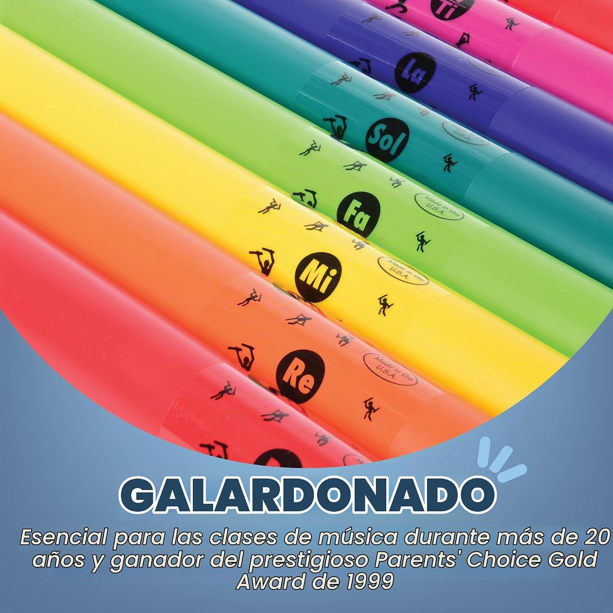 Constructive Playthings Boomwhackers Music - Tubos de sonido sensor...
