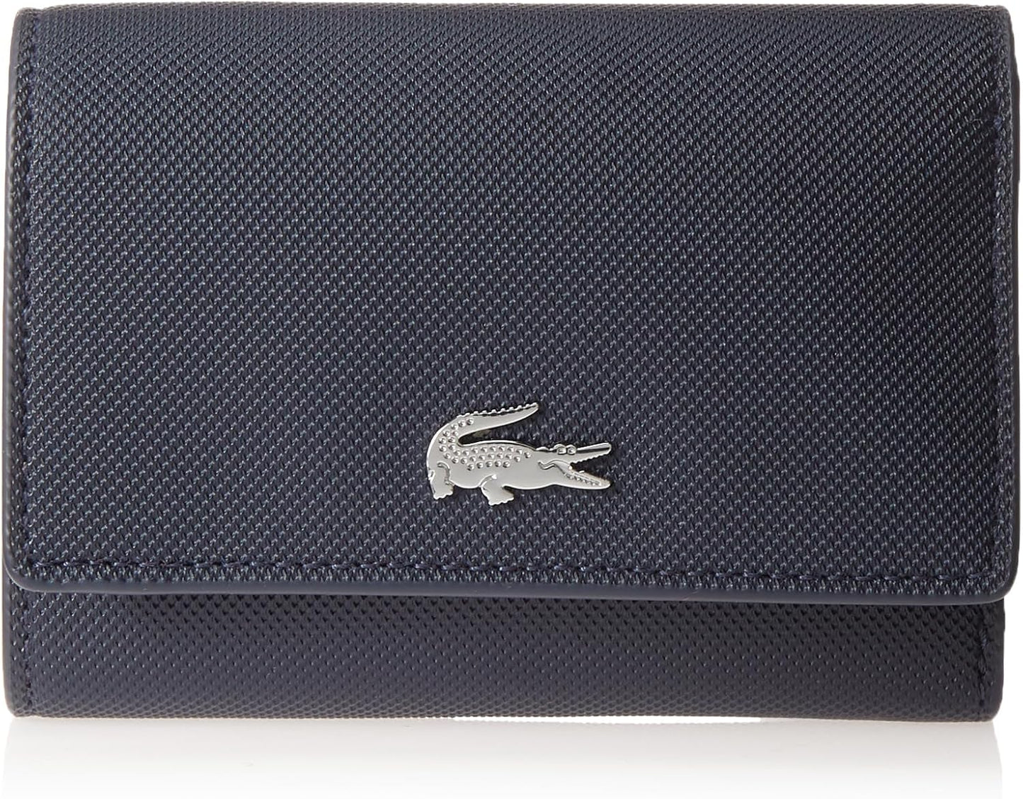 Lacoste cartera para mujer Anna con cierre de presión y solapa para...