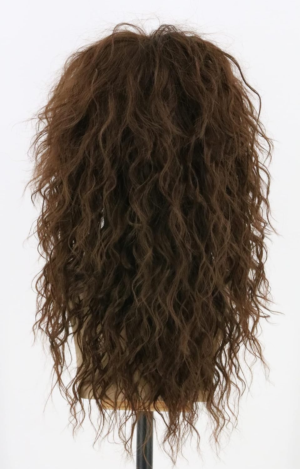 Topcosplay - Pelucas para hombres con corte mullet de los 80, larga...