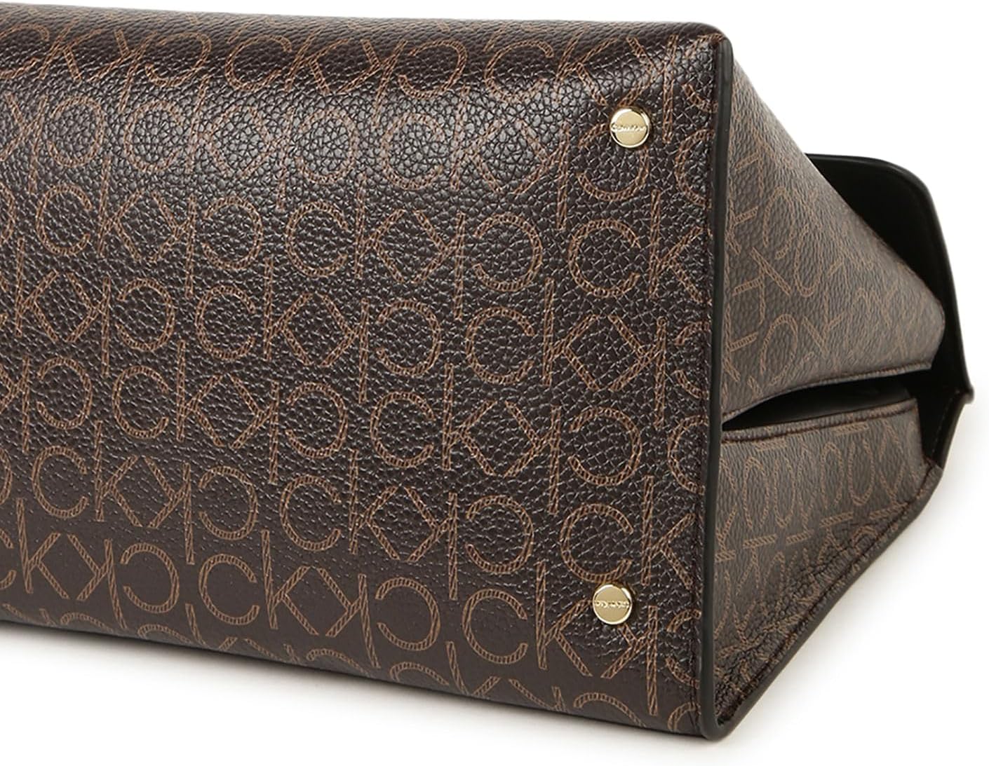 Bolso Calvin Klein Becky con cierre de bloqueo giratorio para mujer...