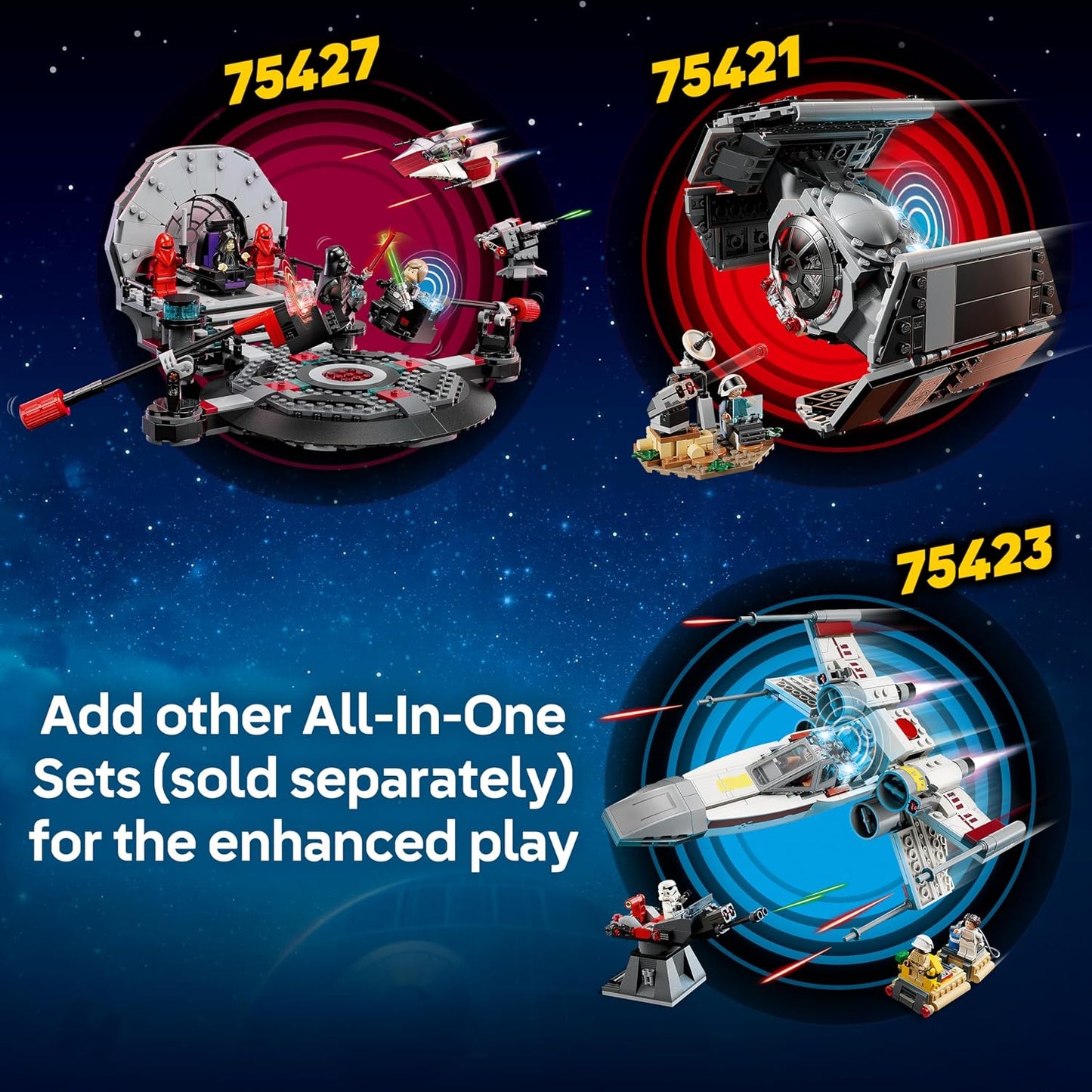 LEGO Star Wars SMART Play: Juego de construcción interactivo Tie Fi...