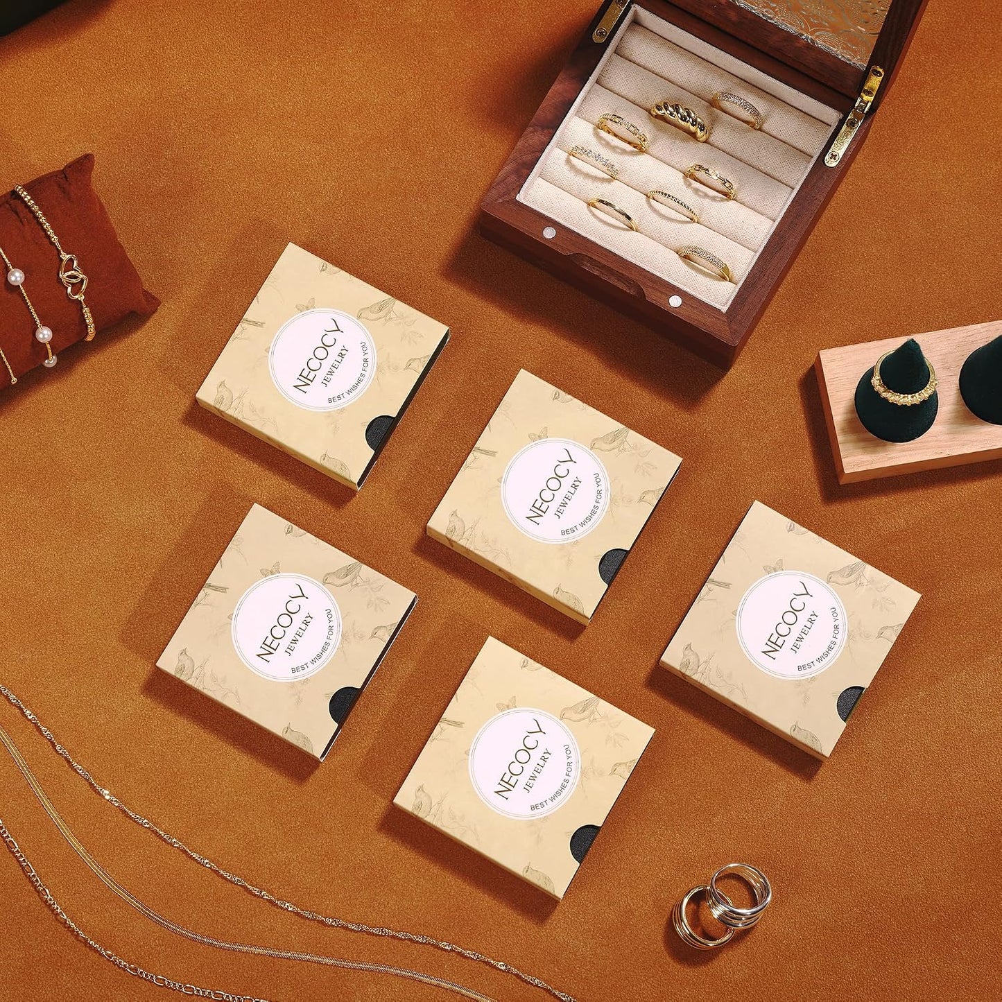 NECOCY Regalos de Pascua, collares mejorados con cruz de corona par...