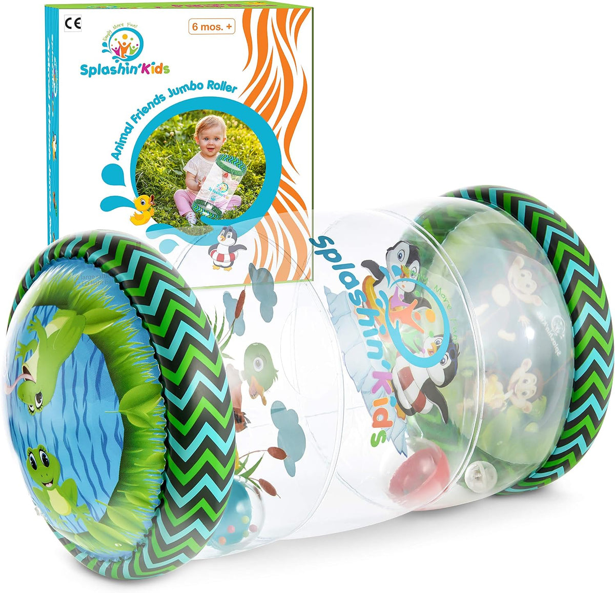 Splashin'kids Juguetes para bebés para principiantes gatear a l...