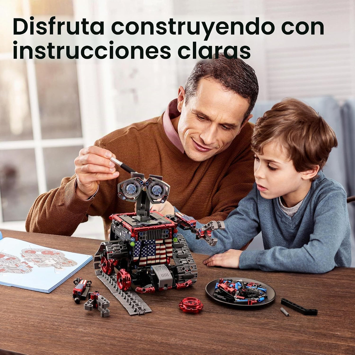 Sillbird Kit de construcción de robots, regalos STEM para niños de...
