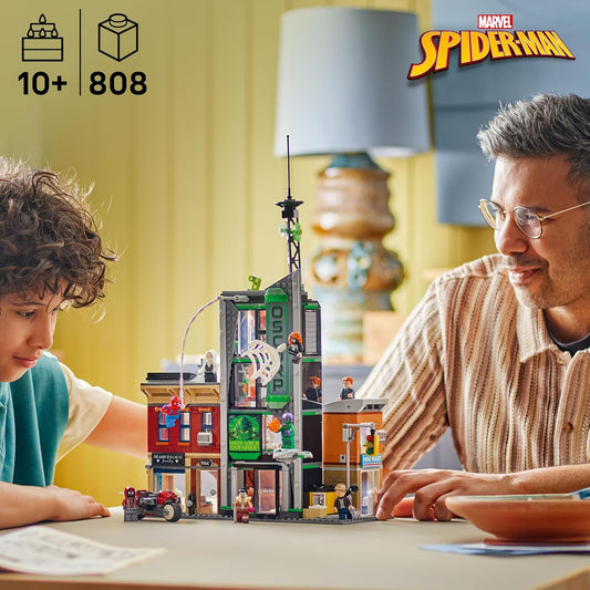 LEGO Marvel Spider-Man vs. Oscorp Juego de Construcción de Juguete...