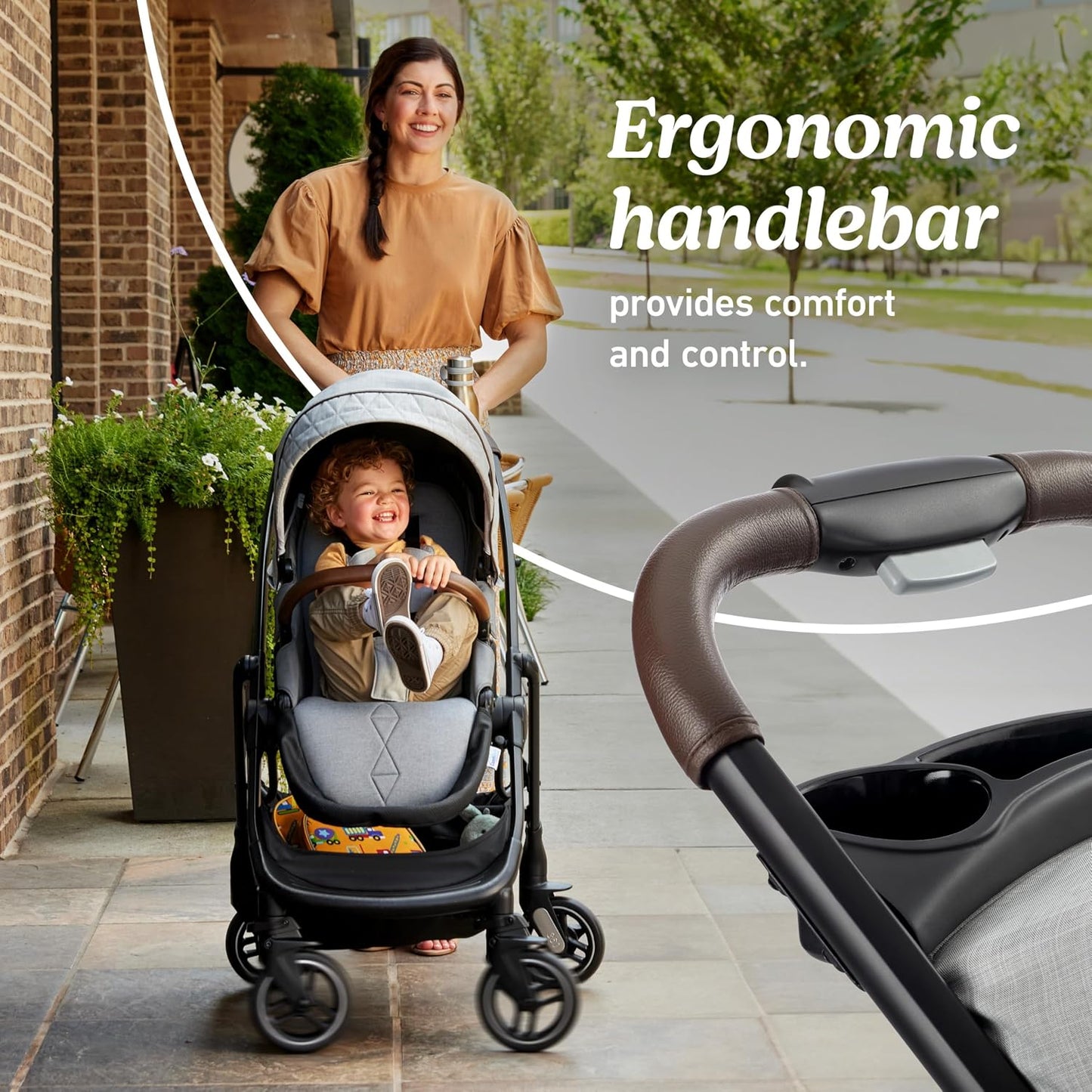 Graco Premier Modes Merge - Carriola con ruedas EZ Spin para rotaci...