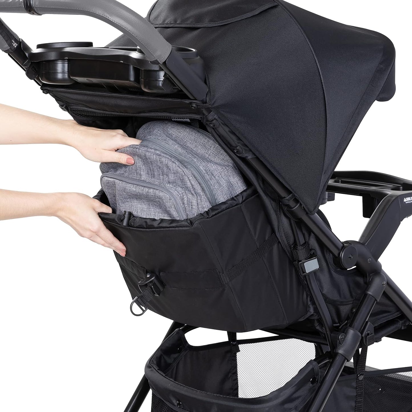Baby Trend Passport® Cochecito de carga, gris Fieldstone