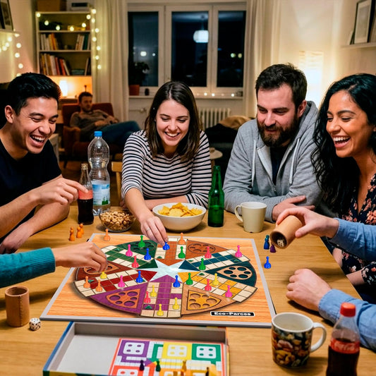 Ludo Juego de mesa grande, 20 pulgadas, 4 y 6 jugadores personas. |...