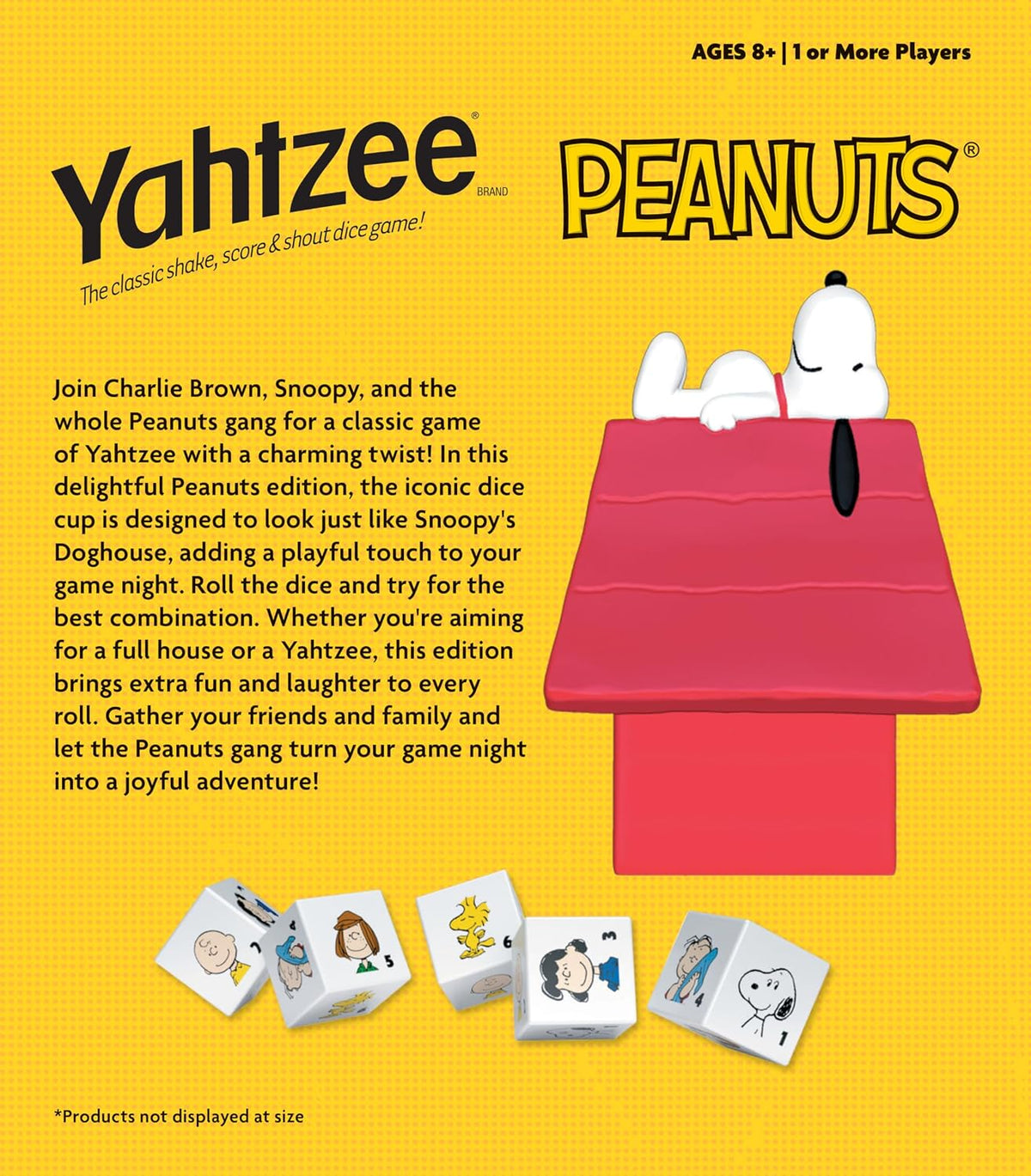 YAHTZEE: Edición Peanuts, Taza Exclusiva de la Casita de Snoopy, La...