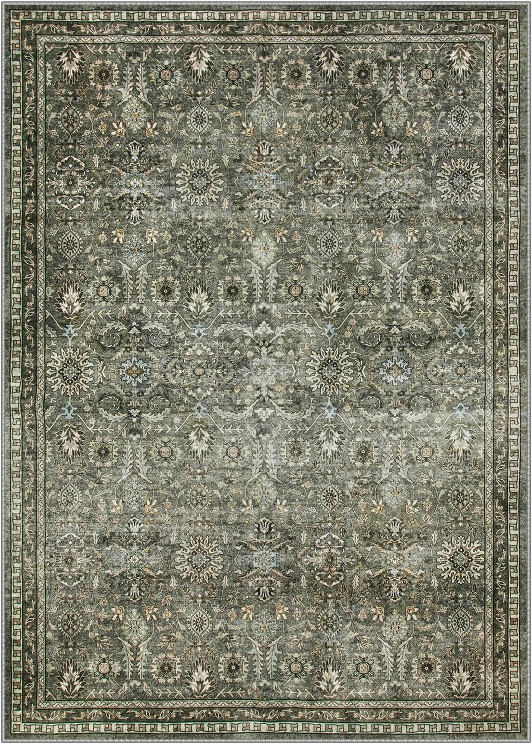 Lahome Alfombras grandes de 10 x 14 para sala de estar, color verde...