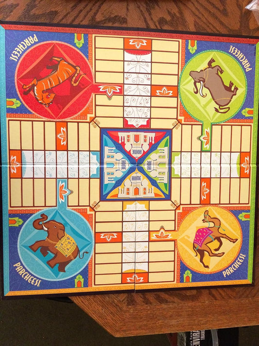 Juego de mesa clásico de parchís