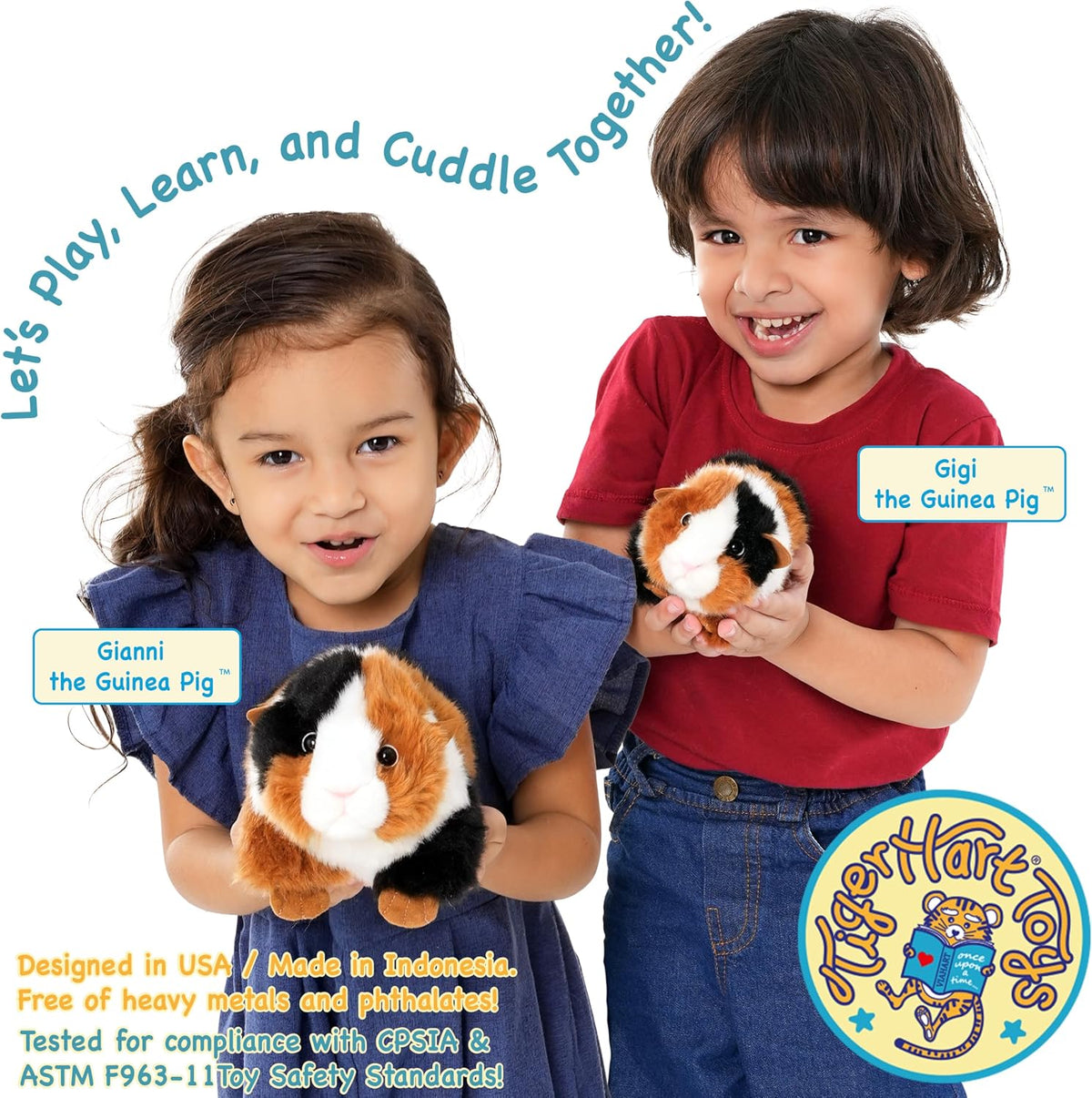 TigerHart Gianni El Cobayo - Animal de Peluche de 9 Pulgadas de Felpa