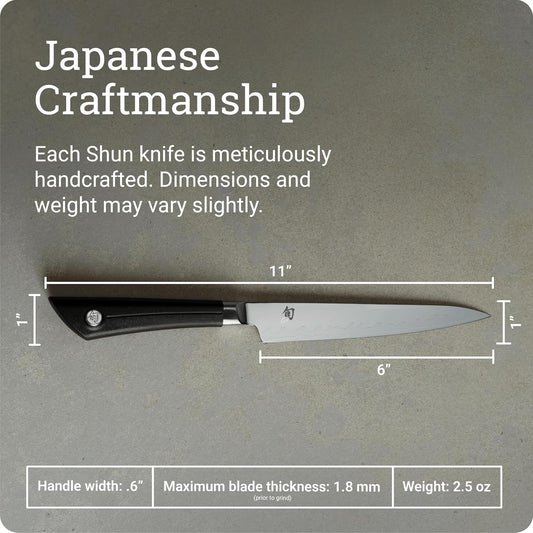 Shun Sora Cuchillo utilitario de 15.24 cm | Cuchillo de cocina japo...