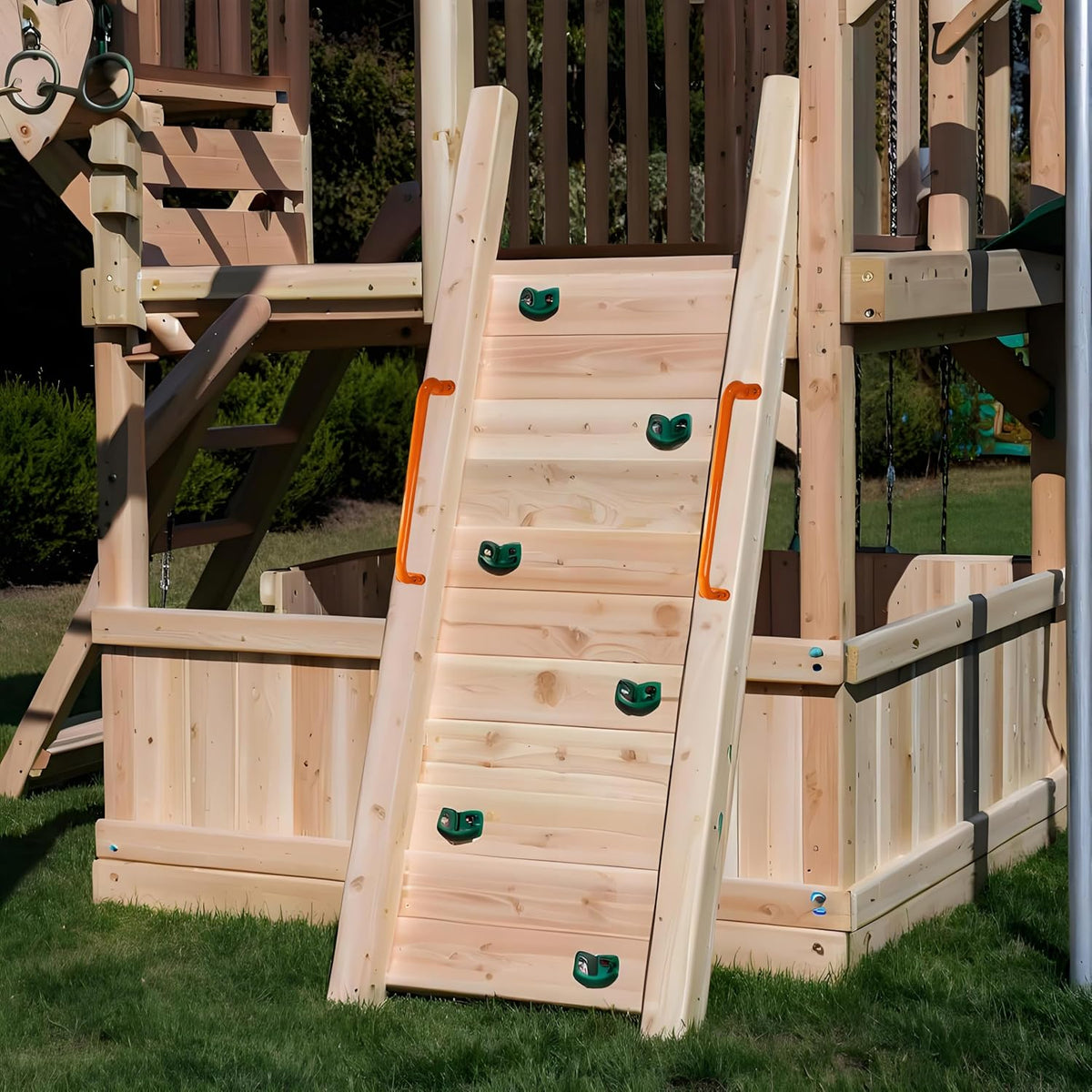 Purife 6 Piezas Manijas de Seguridad para Patio de Juegos Naranja d...