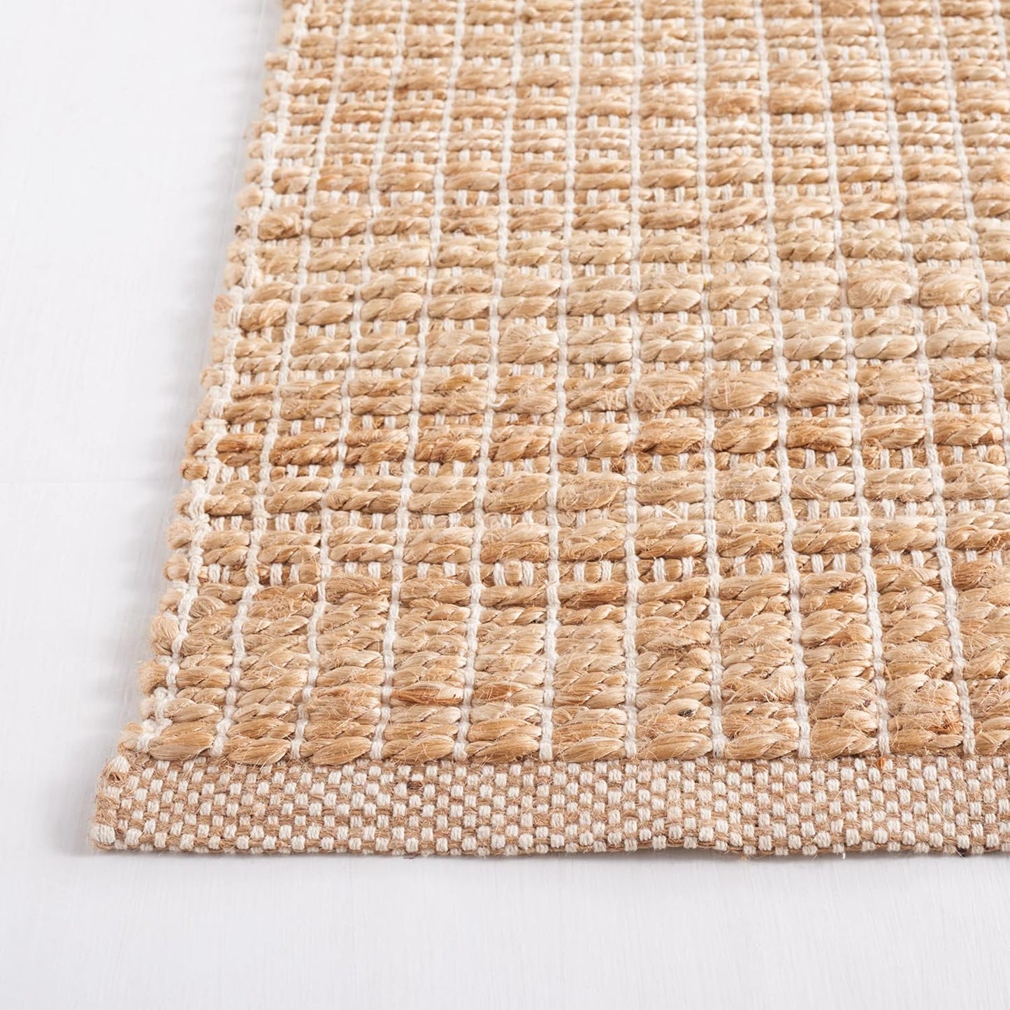SAFAVIEH Natural Fiber Collection - Alfombra de pasillo de 8 pies,...