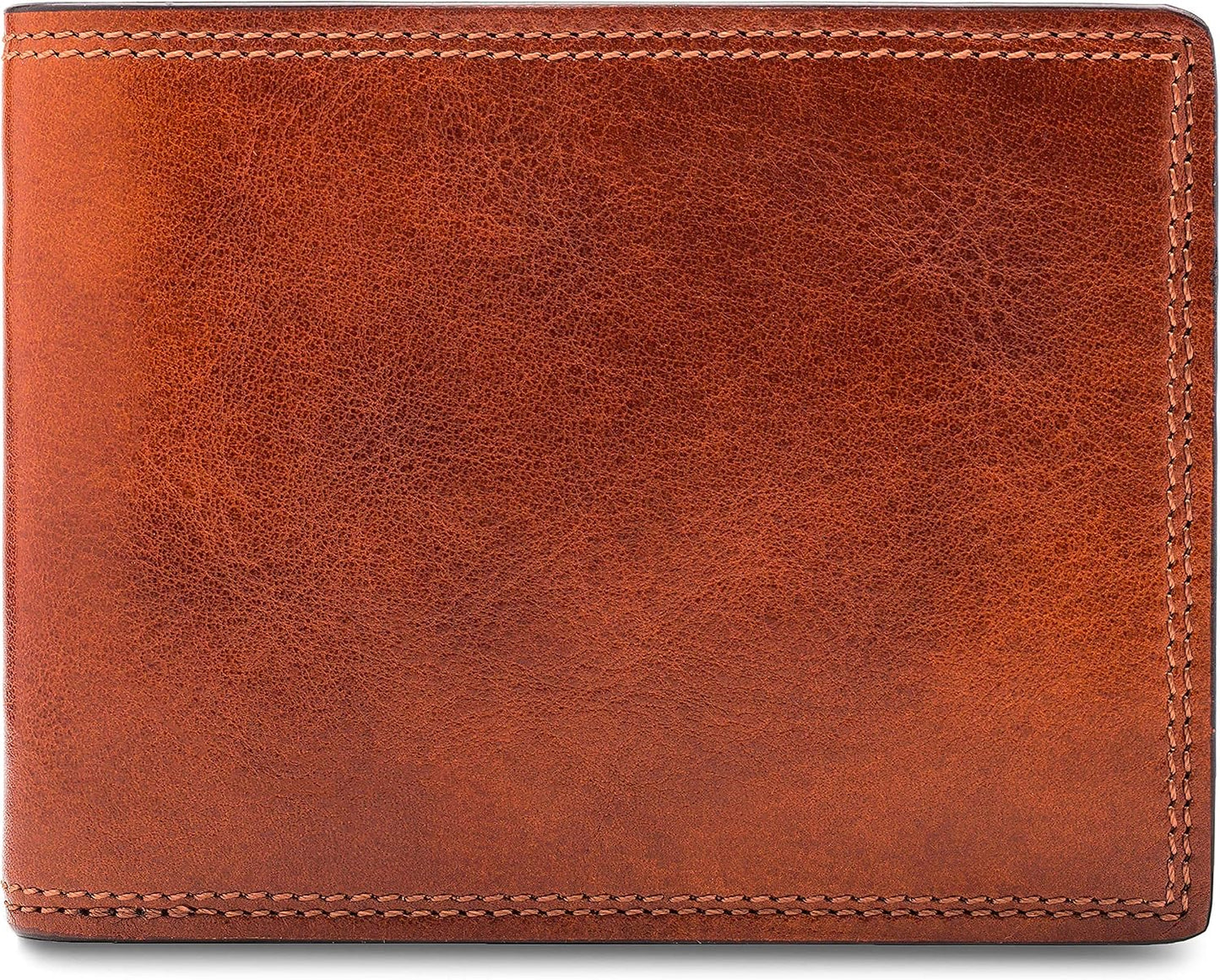 Bosca Billetera de cuero de crédito para hombre con tarjeta de iden...